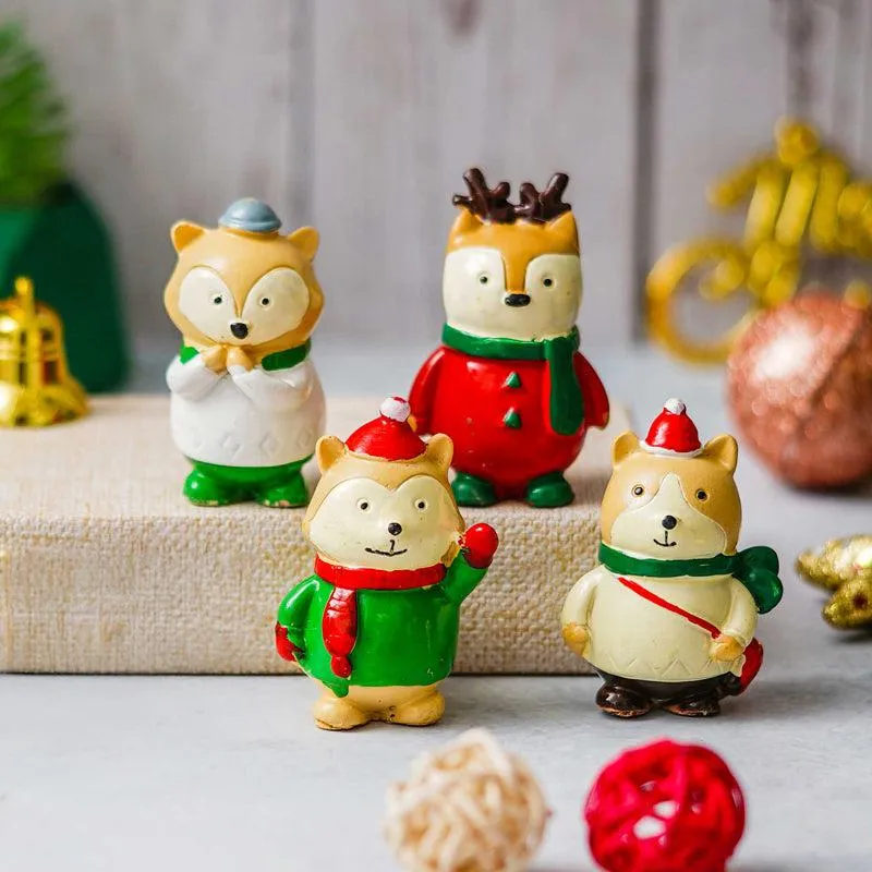North Pole Pals Resin Figurine - Set Of Four media 4