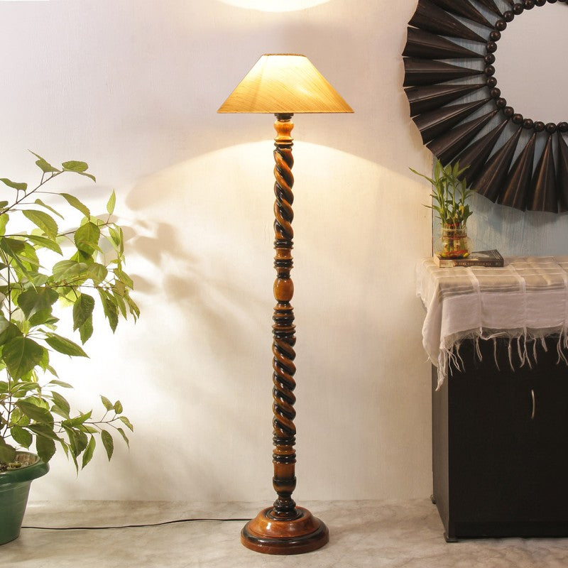 Majestic Aura Floor Lamp (White)