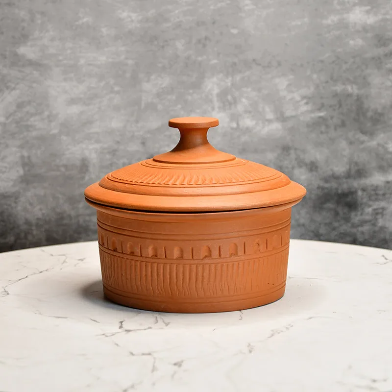 Matana Terracotta Serving Bowl - 1000 ML media 1