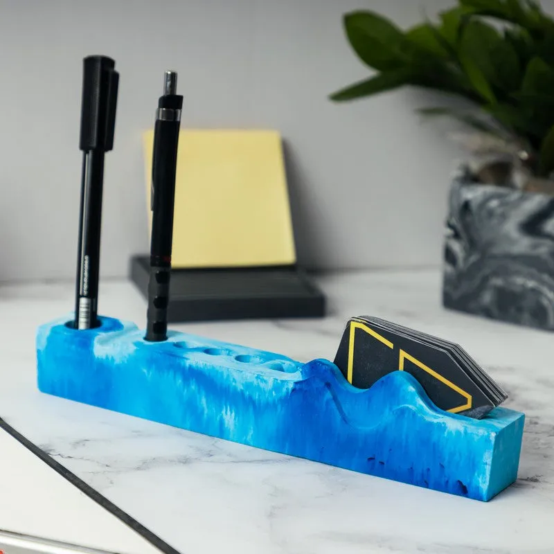 Aiden Stationary Holder - Blue media 1