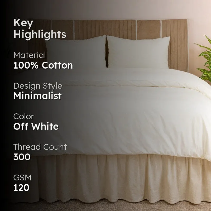 Luxe Drift Cotton Duvet Cover - 120 GSM media 2