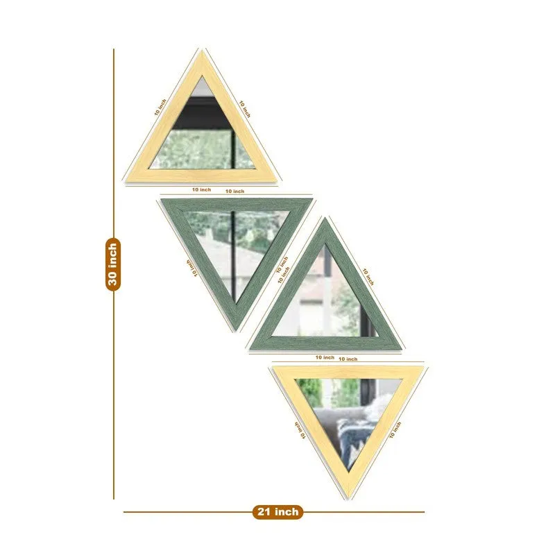 Artisan Cut Wall Mirrors - Set Of Four media 5