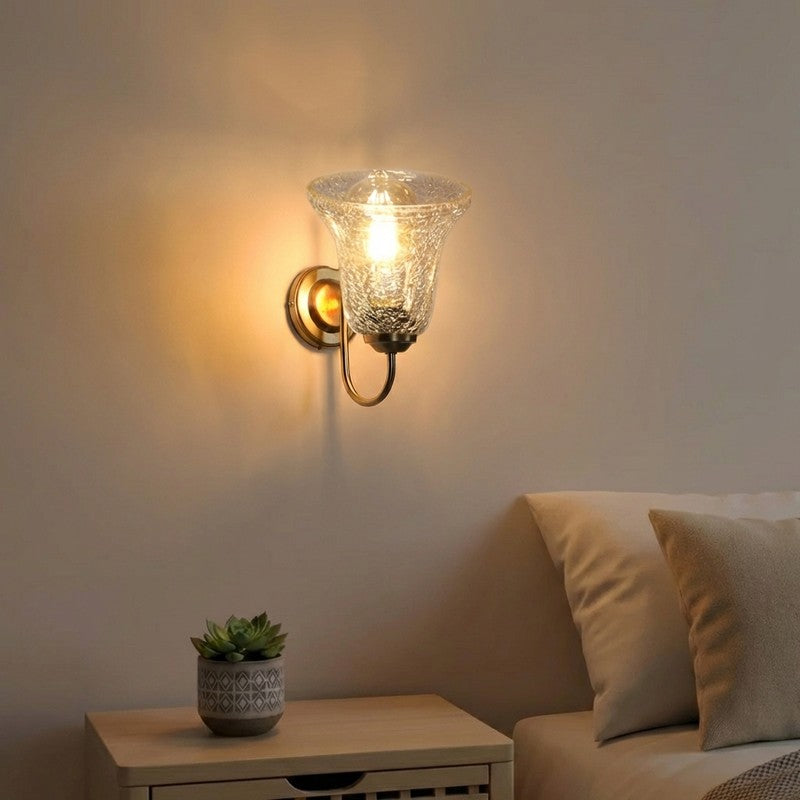 Crystal Glass Wall Lamp
