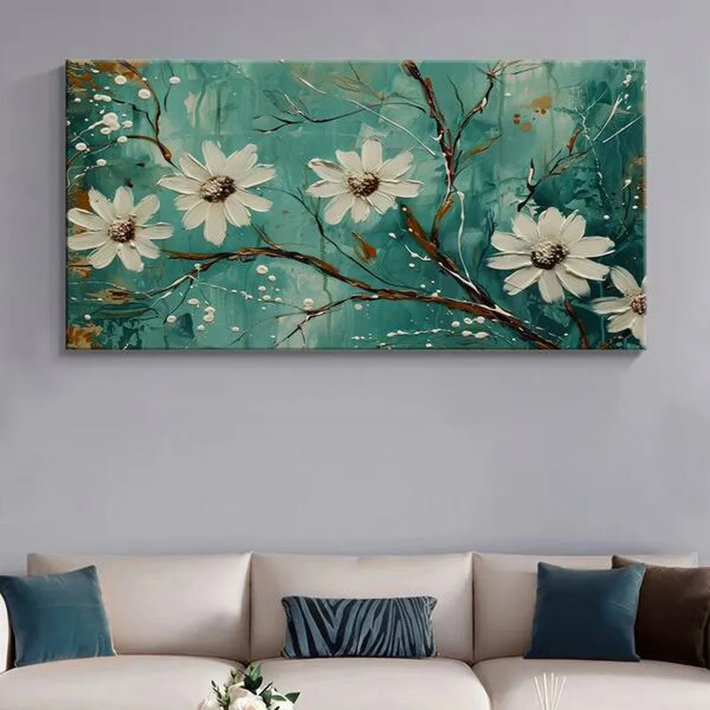 Blooming Blossoms Wall Painting media 1