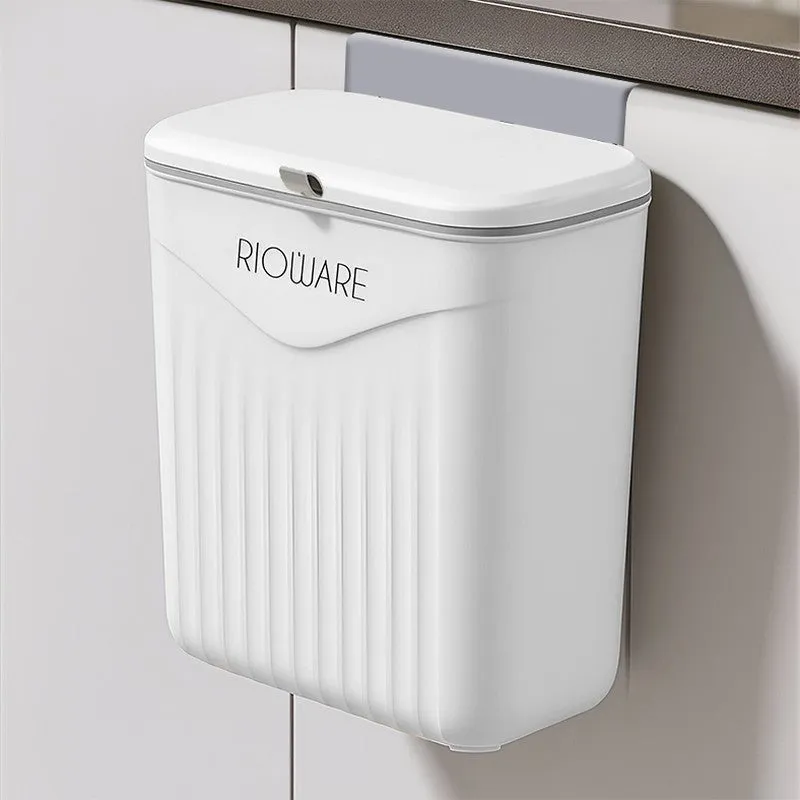 Rioware PureRidge Laundry Basket - White media 1