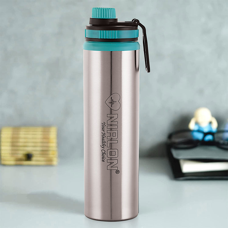Solene Stainless Steel Water Bottle (Blue) - 900 mL media 3
