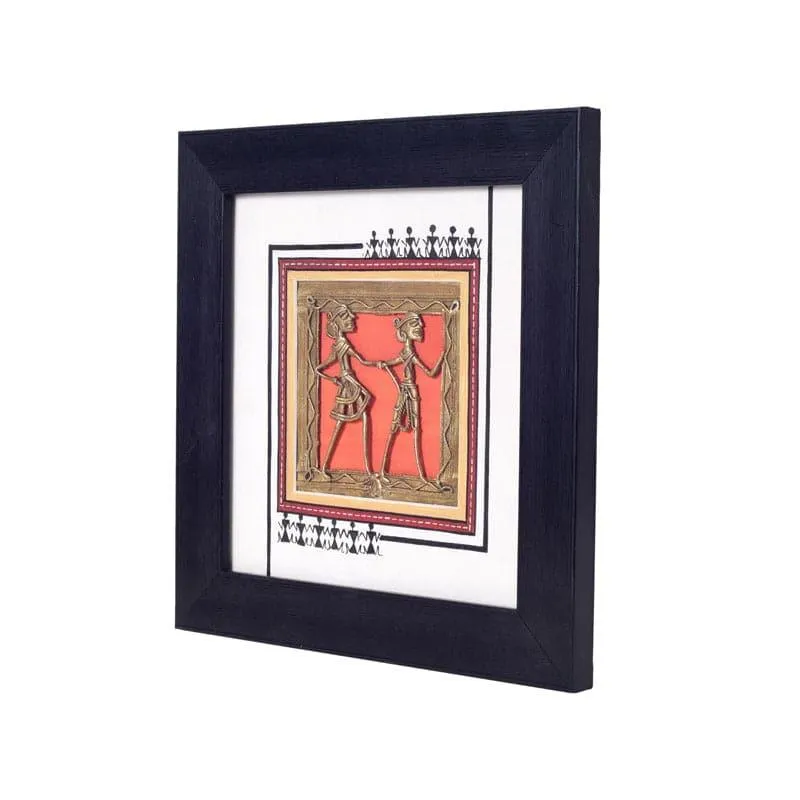 Missoni Dhokra Brass Wall Art media 4