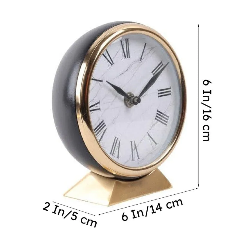 Sacha Gaspard Table Clock - Black & White media 8