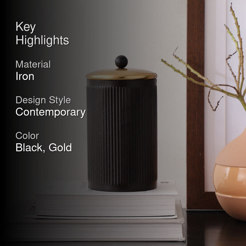 Mayoz Storage Contaner - Black & Gold media 2