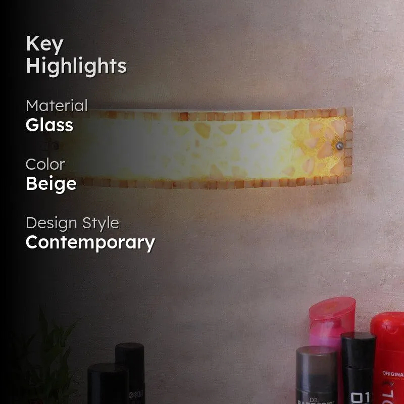 Myrsa Muse Glass Wall Lamp media 2