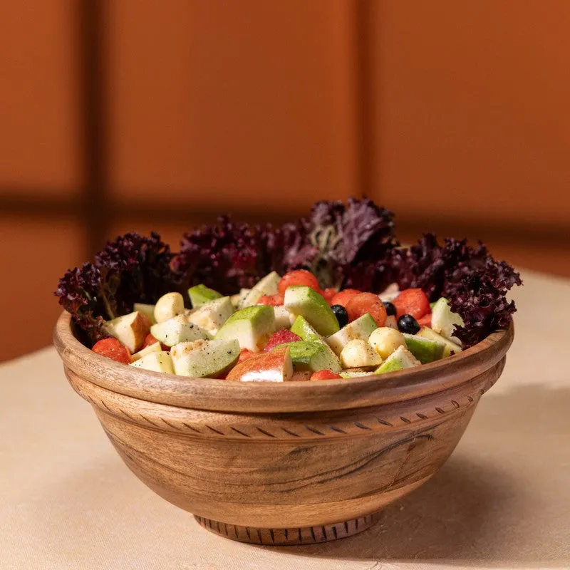Classic Wood Mixing Bowl - 2600 mL media 6
