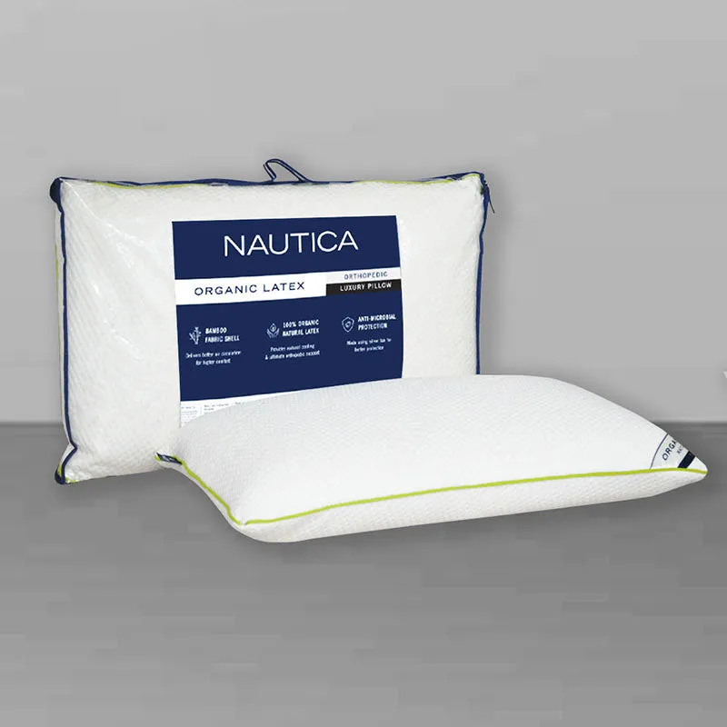 Nautica Drift Loft Organic Latex Solid Pillow Filler media 4