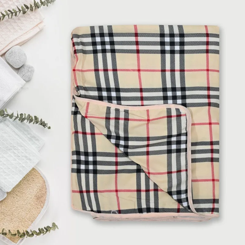 SoftWeave Plaid Dohar - 170 GSM media 6