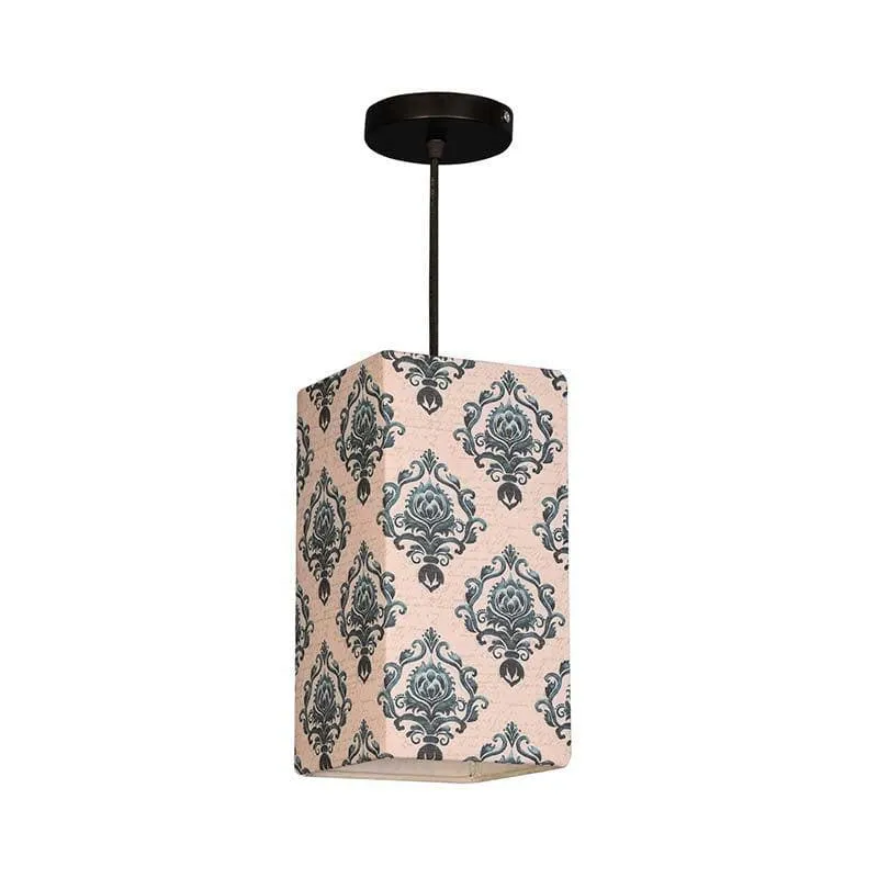Ethereally Ethnic Fabric Ceiling Lamp media 4