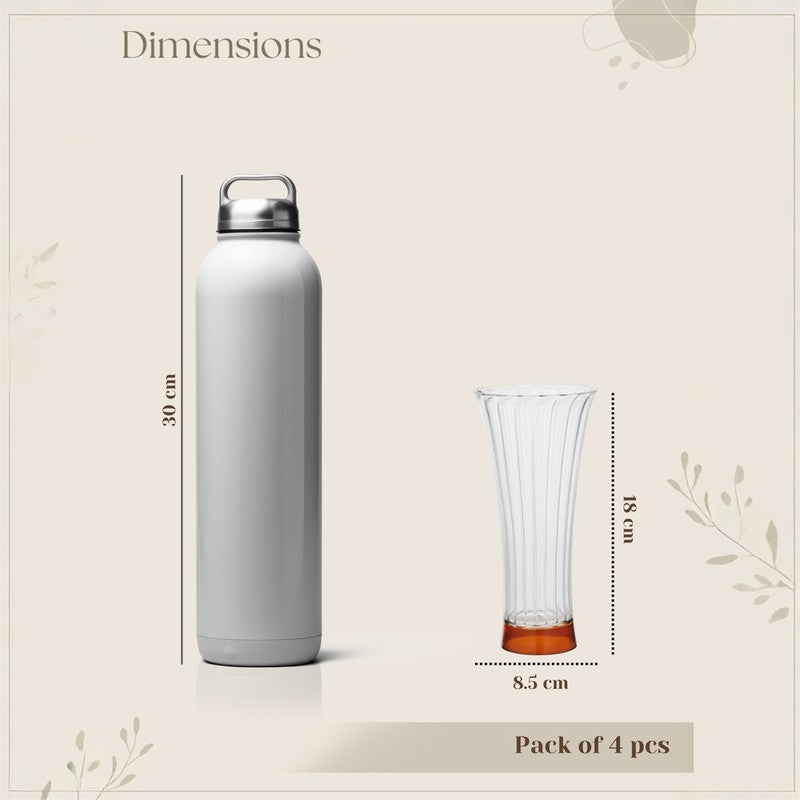 Fenlor Beer Glass(350 mL) - Set Of Two media 7