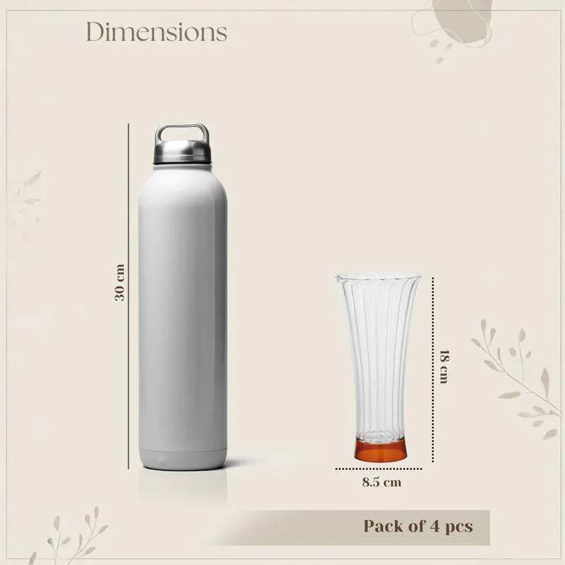 Fenlor Beer Glass(350 mL) - Set Of Two media 7