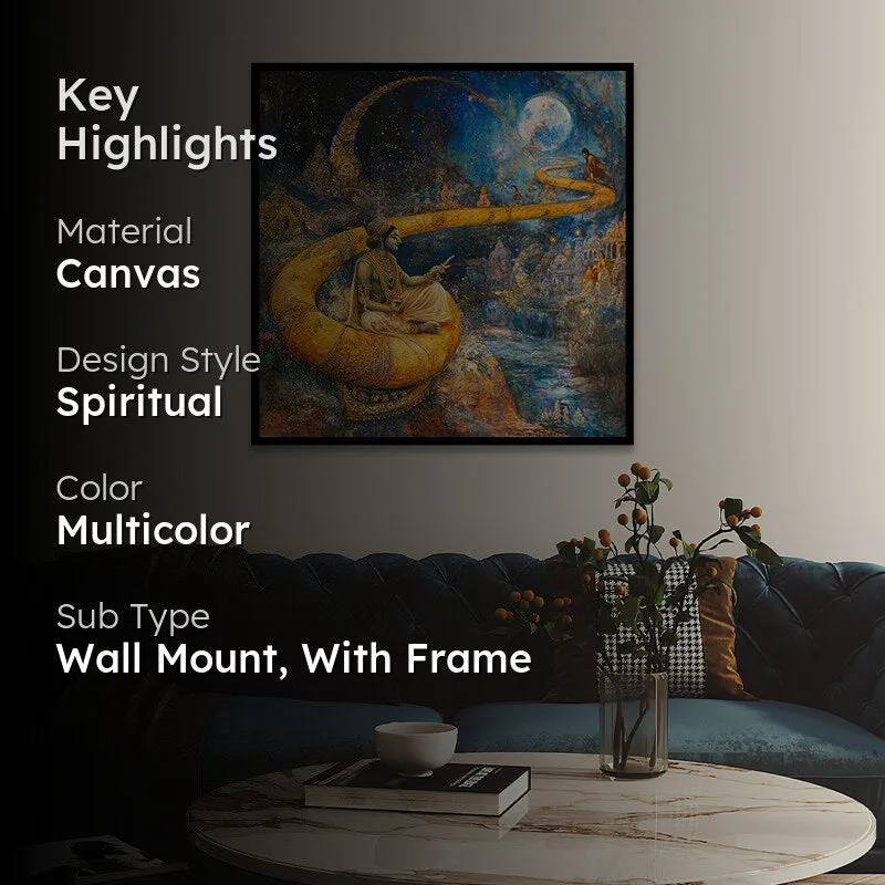 Words Of Wise Canvas Wall Art With Frame media 2