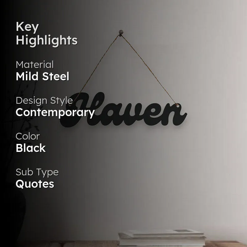 Haven Mild Steel Wall Accent media 2