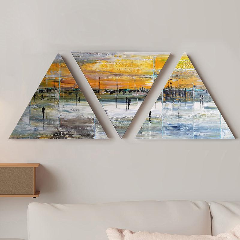 Neutral Vista Canvas Wall Art - Set Of Three