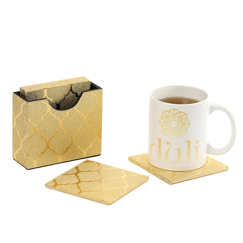 Golden Medina Coaster - Seven Piece Set media 4