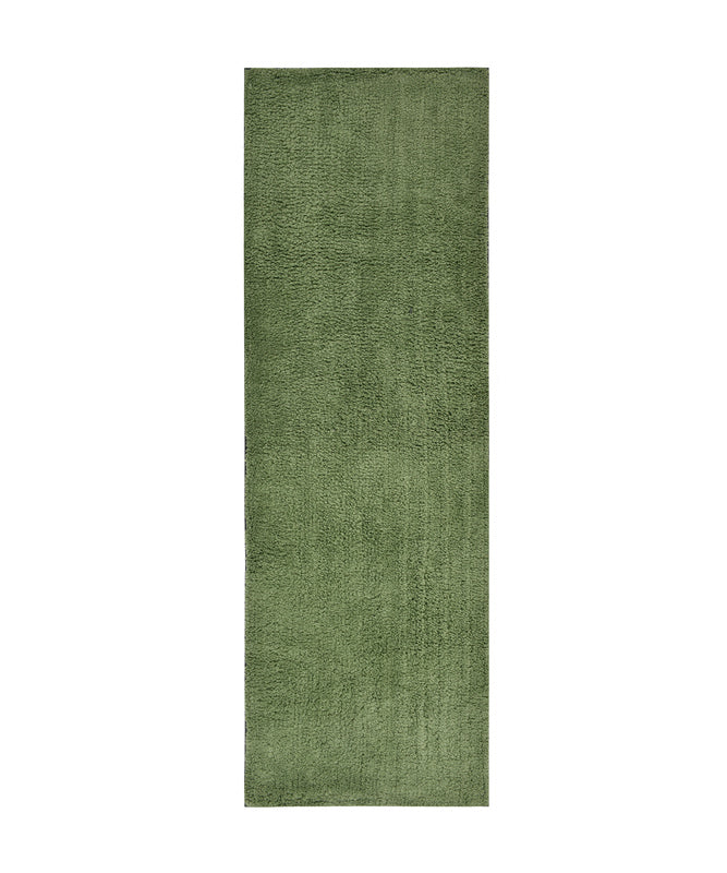 Relma Anti Skid Cotton Runner Rug (Green) - Set Of Two media 6