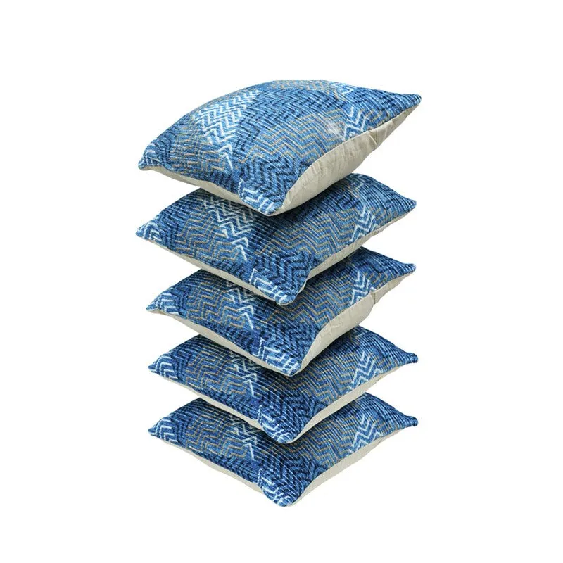 ModMatrix Cushion Cover (Blue) - Set Of Five media 5