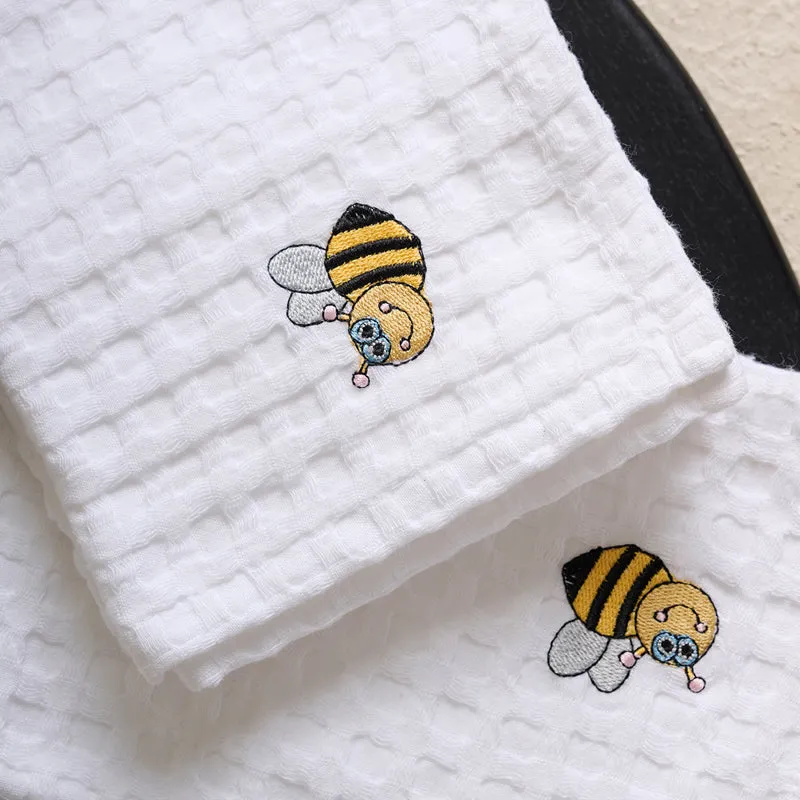 Baby Bee Hand Towel - Set Of Two media 3