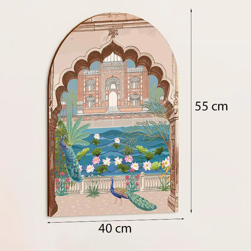 Mehal Ki Chamak MDF Mughal Wall Art media 7