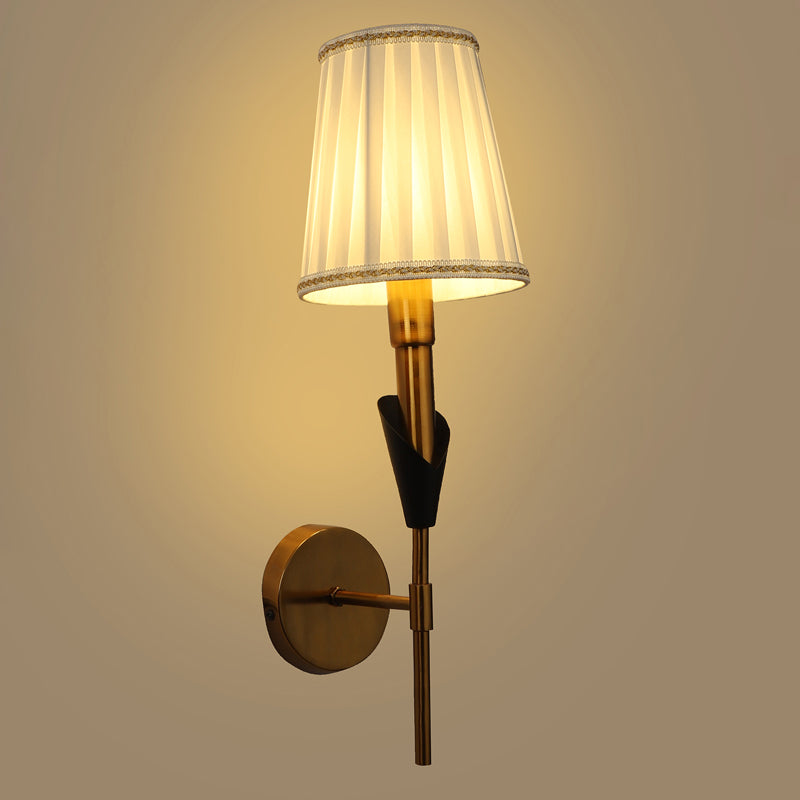 Nairobi Cotton & Iron Wall Lamp media 5