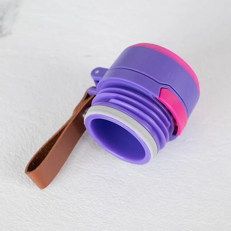 Juno Sip Hot & Cold Thermos Water Bottle (Purple & Pink) - 750 mL media 6