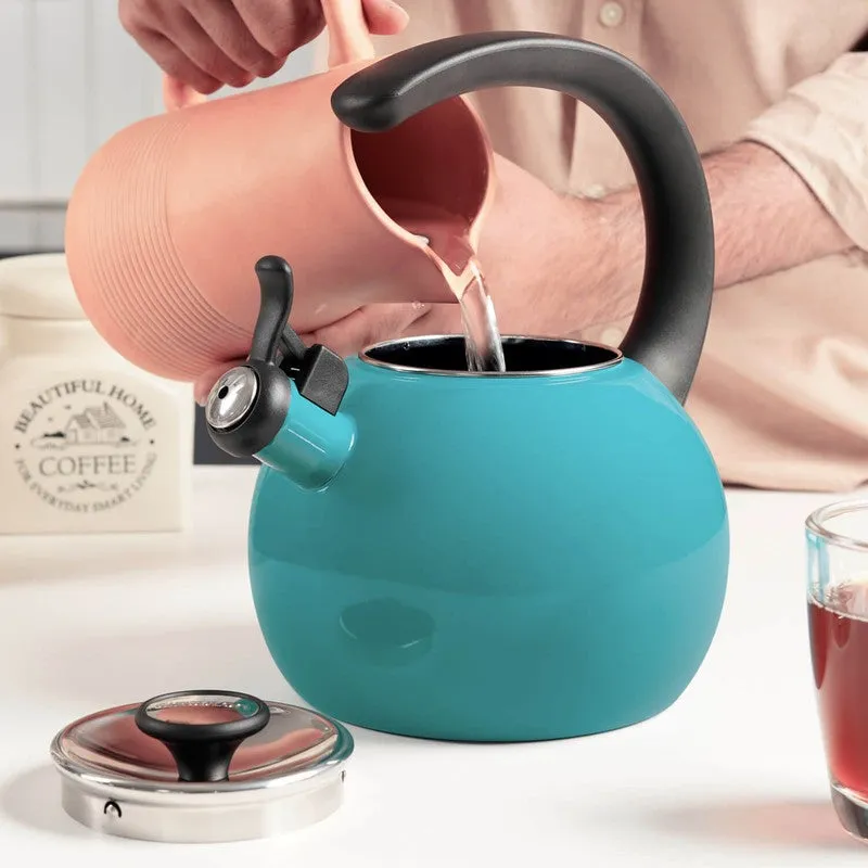 Circulon Stainless Steel Tea Pot (Blue) - 1900 ML media 10