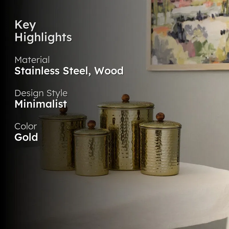 Larder Lock Container (Gold) - Set of Four media 2