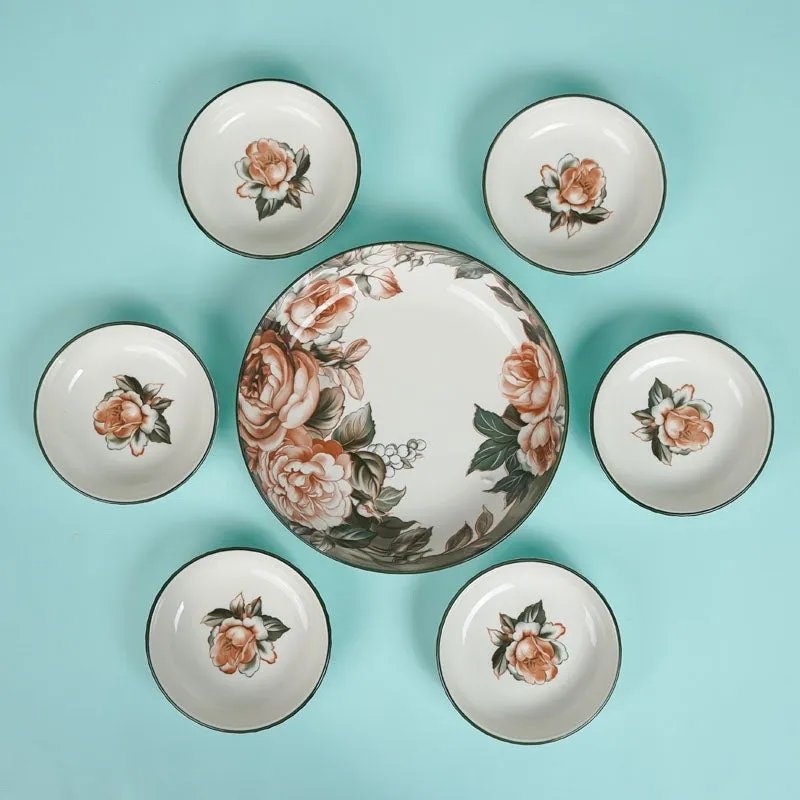 Maduva Floral Bowl (150 ML/850 ML) - Set Of Seven media 4