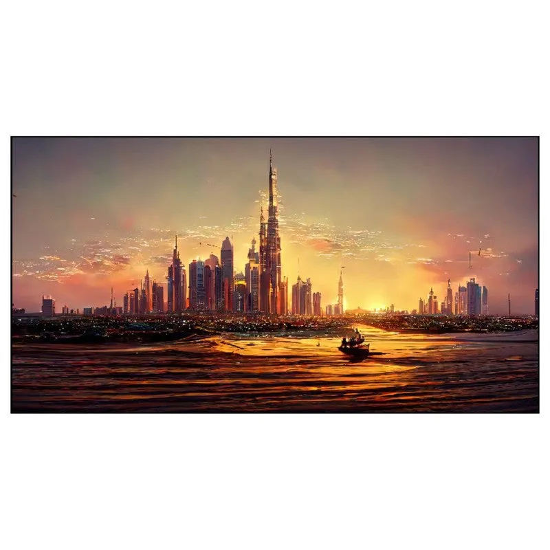 The City Shore Wall Painting media 3