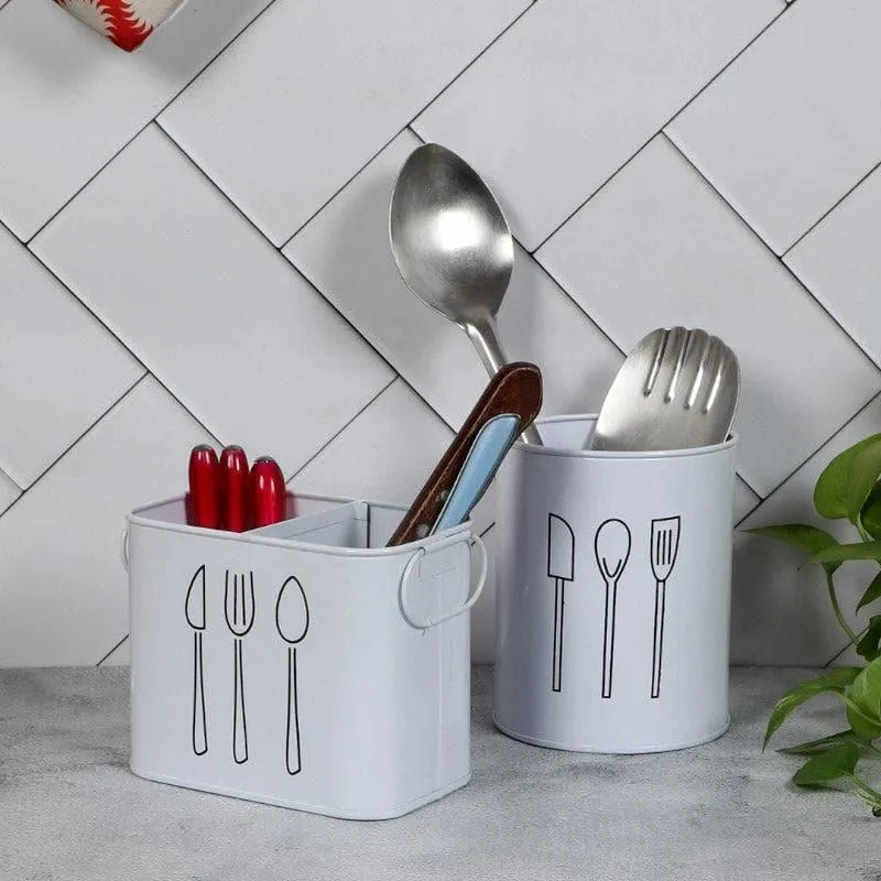 Anik Cutlery Holder - Set Of Two media 1