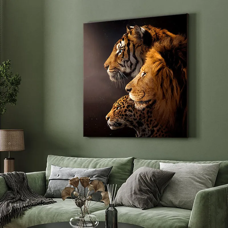 Big Cats Wall Painting media 4