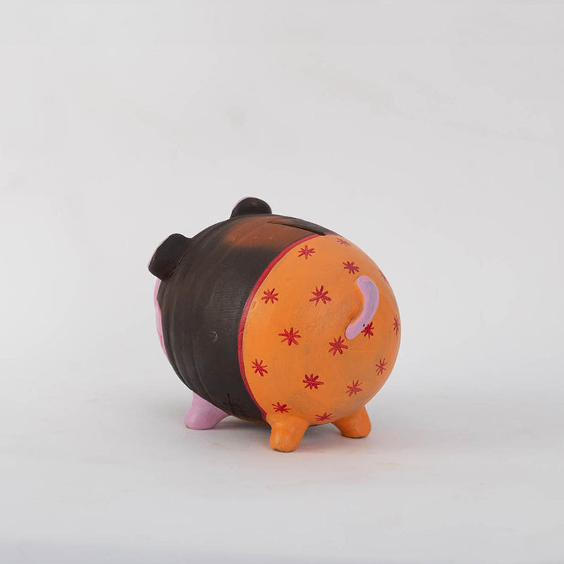 Coin Oink Terracotta Piggy Bank - Orange media 6
