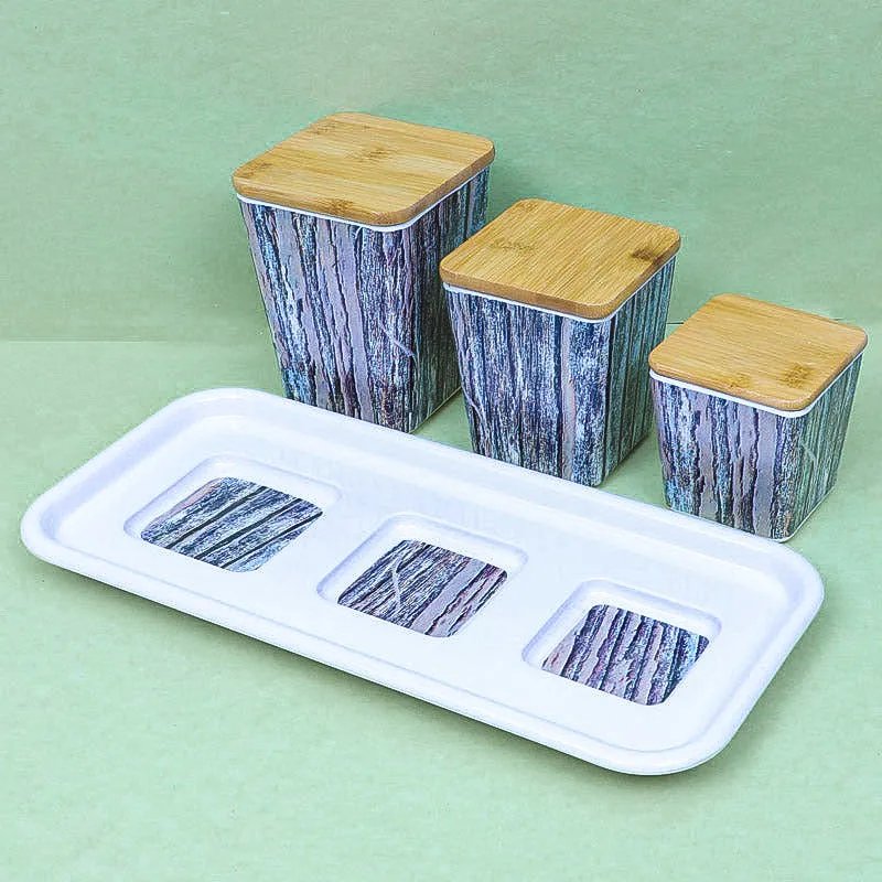 Navina Condiment Container With Tray (450 mL/750 mL/1140 mL) - Four Piece Set media 3