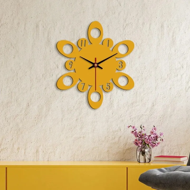Circle Motion Wooden Wall Clock media 5