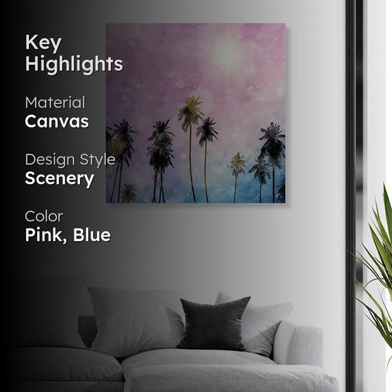 Pink Skies Canvas Wall Art media 2