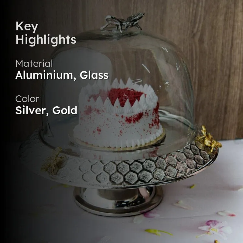 Trogo Cake Stand With Dome media 2