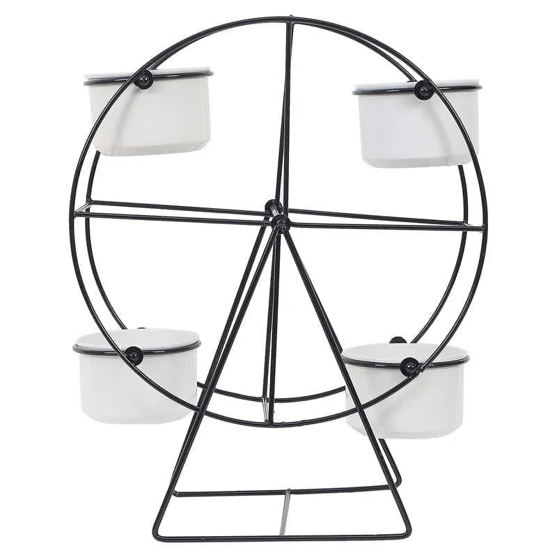 Wheel Fun Planter - White media 4