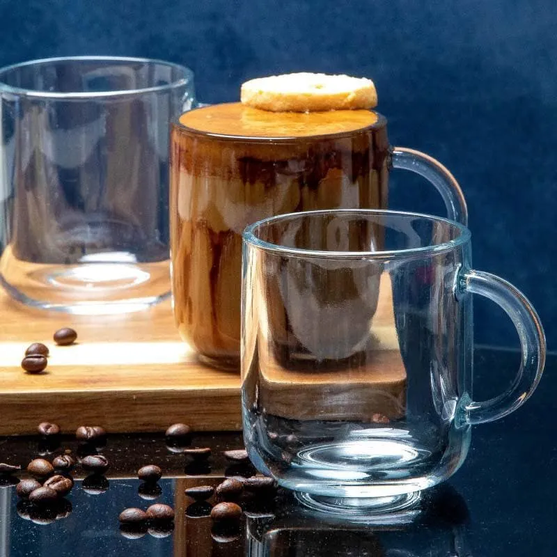 Pasabahce Glass Tea Cup (245 mL Each) - Set of Six media 3