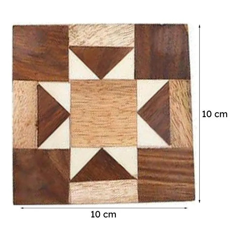 Boho Abstract Coaster - Set Of Four media 7