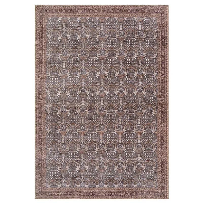Sadie Ethnic Carpet - Charcoal media 1