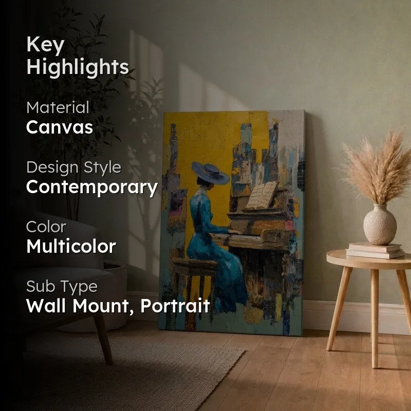 Melody in Motion Canvas Wall Art media 2