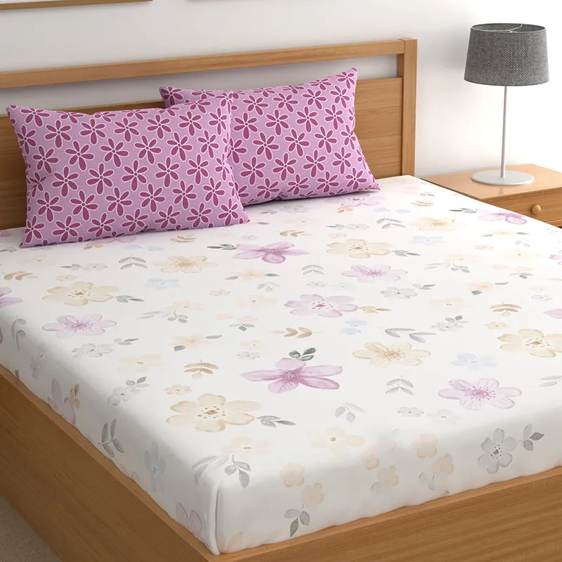 Brittany I Microfiber Microfiber Bedsheet - 150 GSM media 1