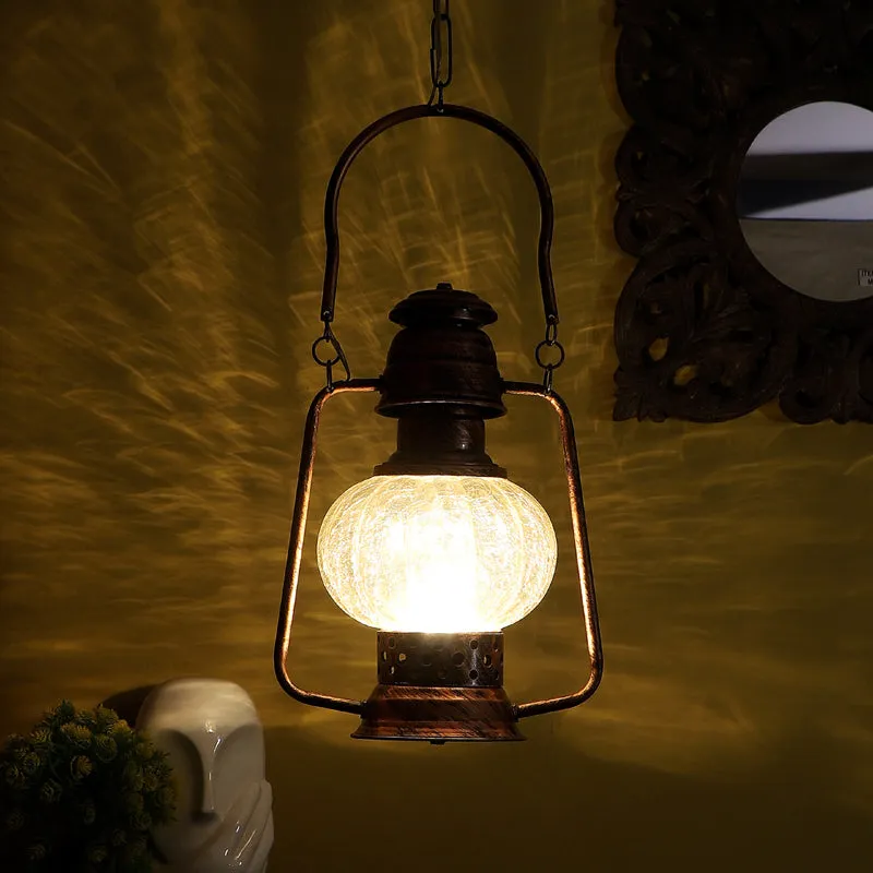 Lanterna III Iron Ceiling Lamp media 1
