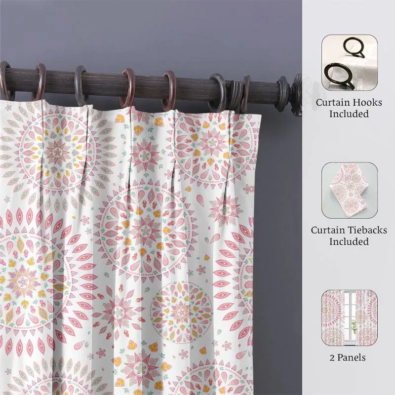 Mandla Double Pinch Pleat Medium Width Curtain media 9