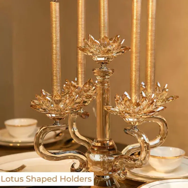 Aurevo Candle Holder - Gold media 5